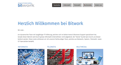 Desktop Screenshot of bitwork.ch